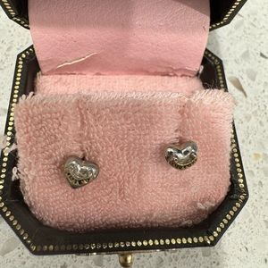 Vintage Juicy Couture stud earrings.